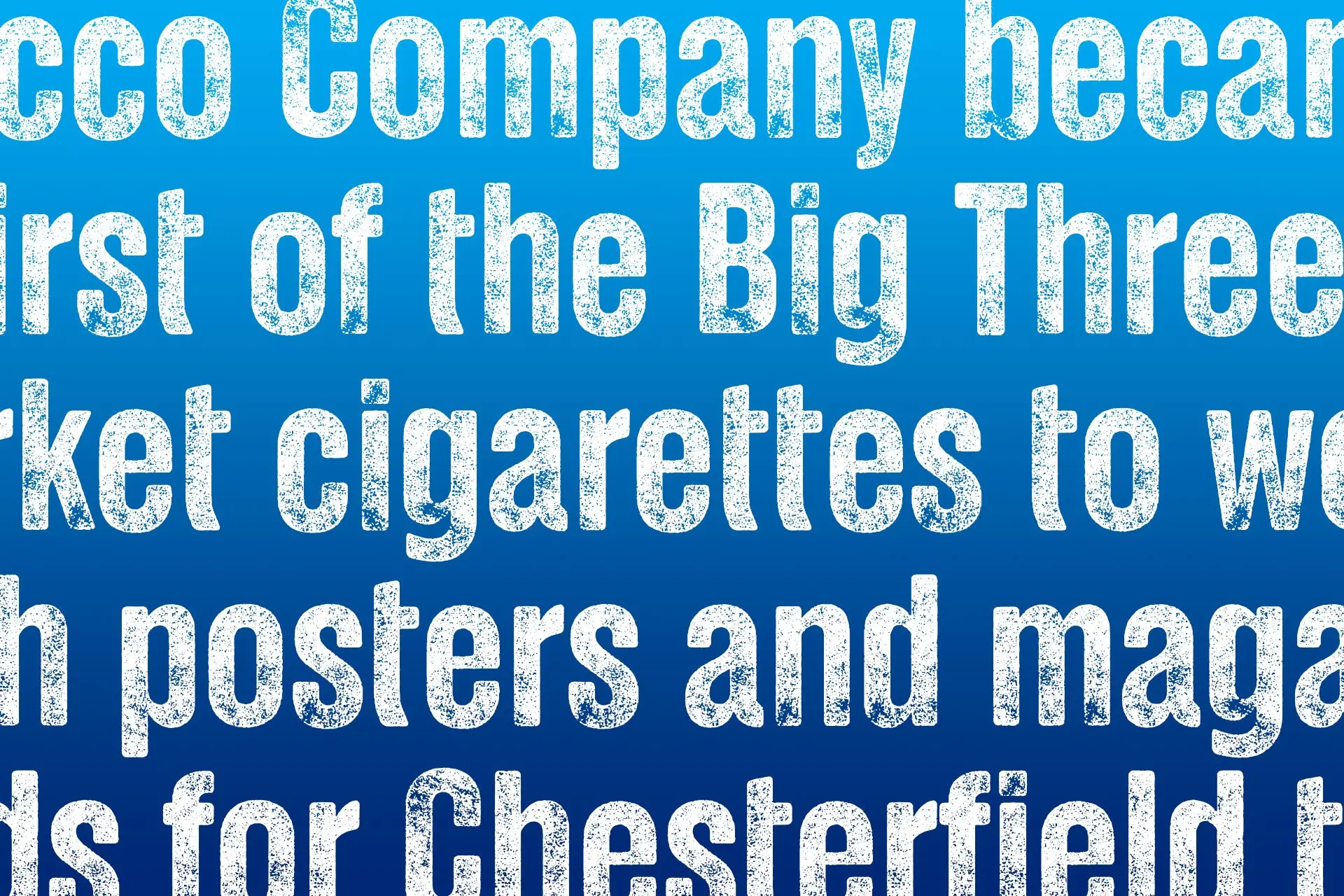 ChesterPress en uso con frase sobre la marca y producto de Chesterfield